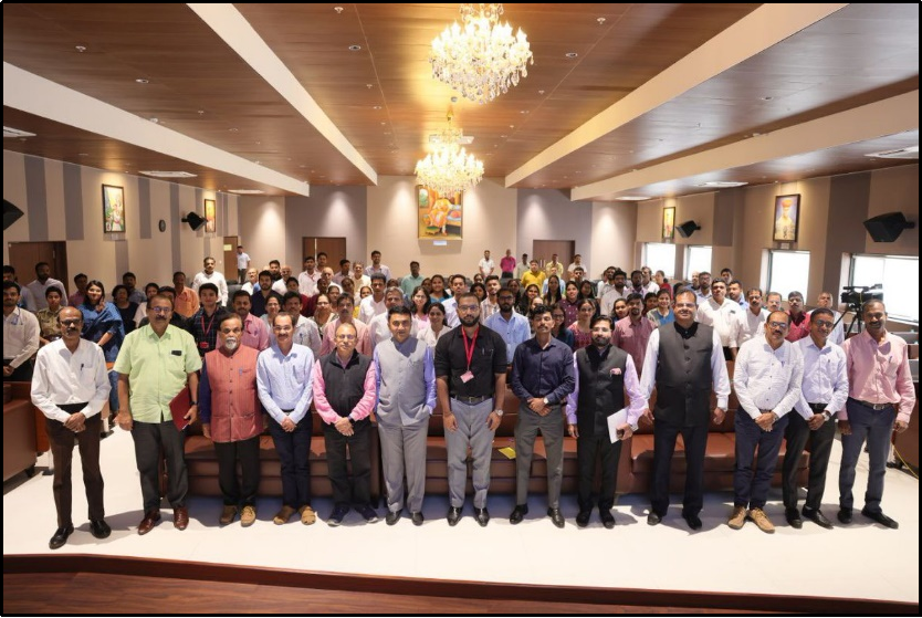 Group photograph of participants and officials at a Goa CSR Authority programme